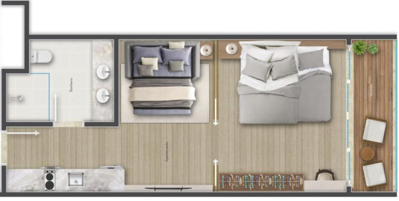 Gran Paradiso Apartamento